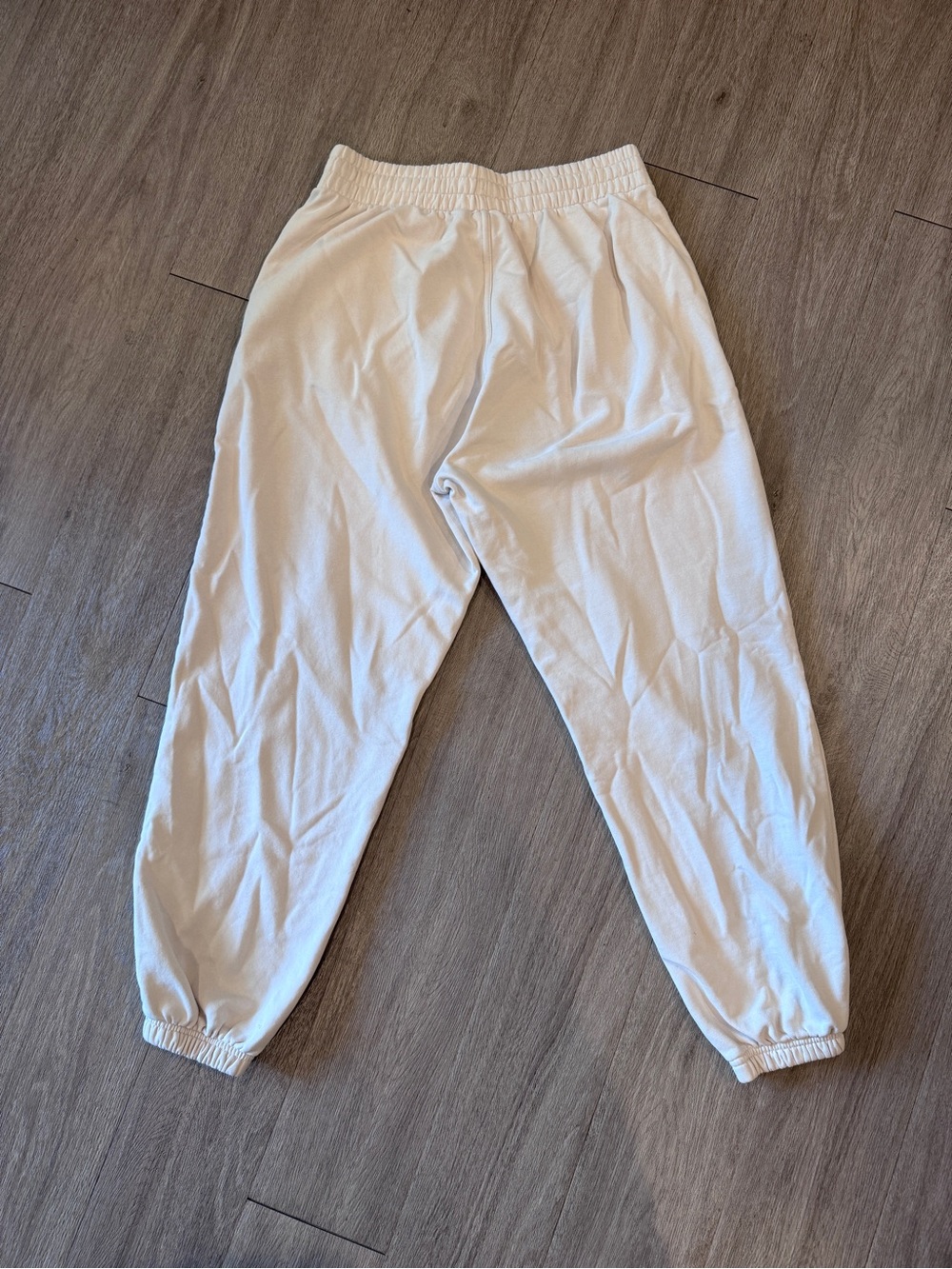 Adidas Cream Jogger Sweatpants - Picture 2 of 12
